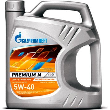 Gazpromneft Premium N 5W-40 5 л