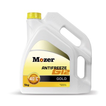 Антифриз Mozer G12 GOLD желтый (5 кг)