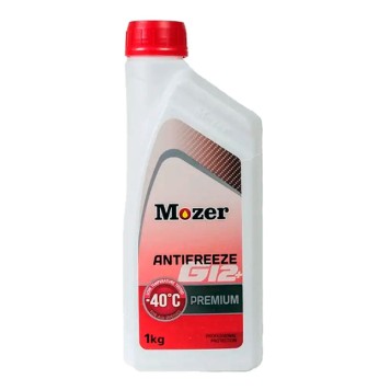 Антифриз Mozer G12+ PREMIUM красный (1 кг)